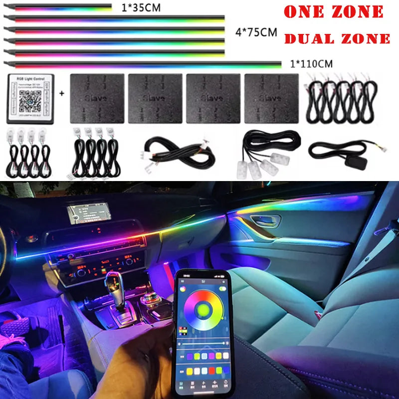 AutoGlow™ Symphony Pro-Acrylic Ambient Lighting System (Multi-Zone)