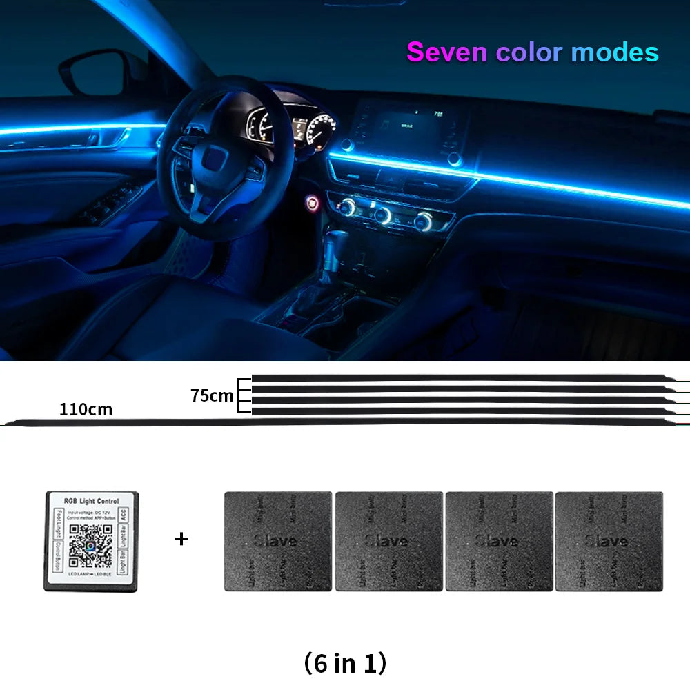 AutoGlow™ Symphony Pro-Acrylic Ambient Lighting System (Multi-Zone)