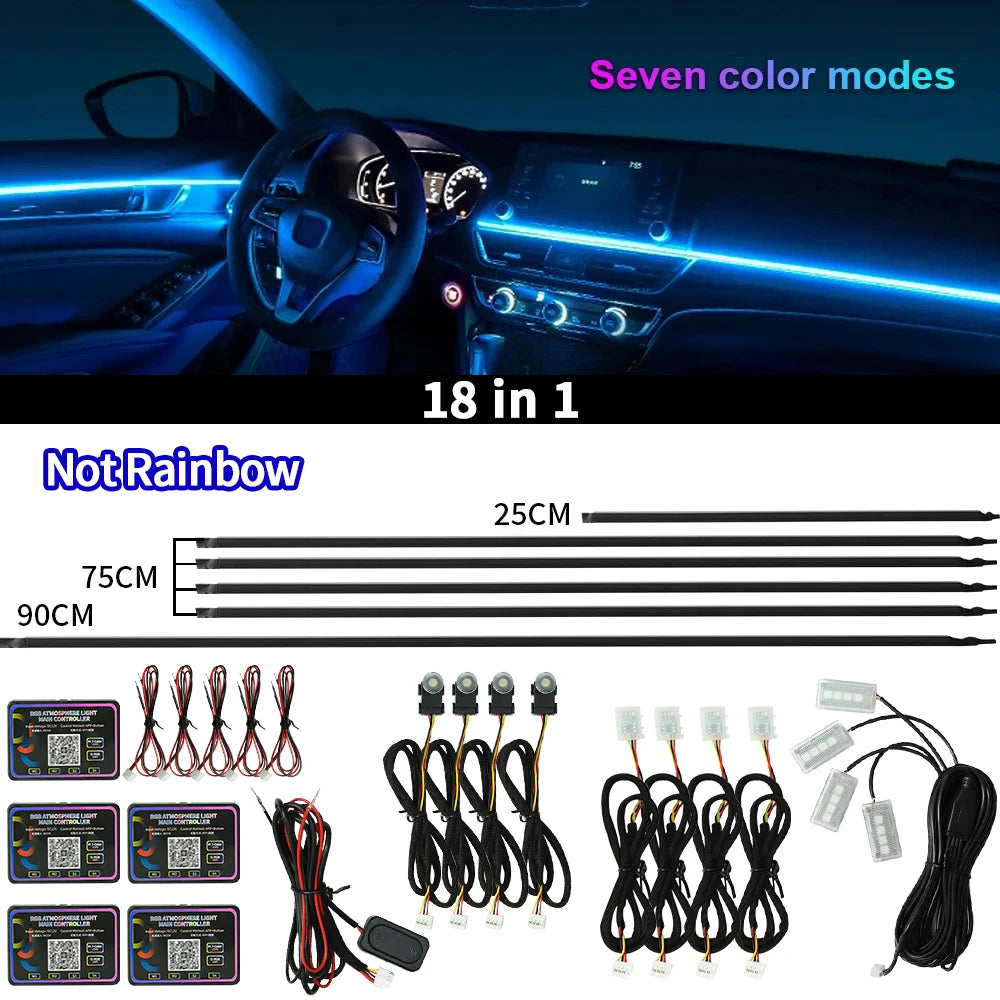 AutoGlow™ Symphony Acrylic-Lite 18-in-1 Ambient Kit