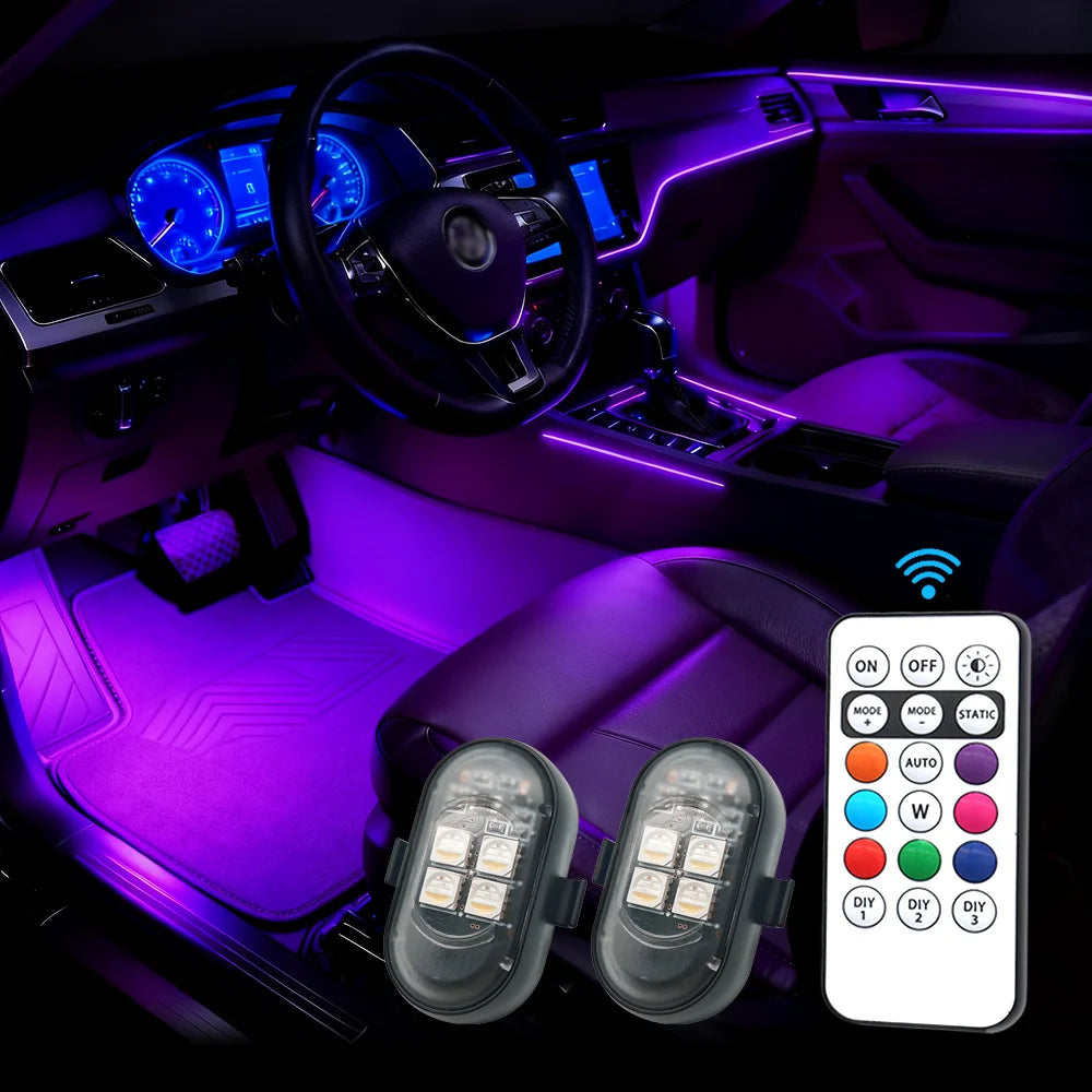 AutoGlow™ Spectra-Guide 18-in-1 Ambient Lighting Kit