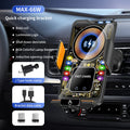 AutoGlow™ Ultra-Charge 66W Hybrid Magnetic & Auto-Clamp Mount