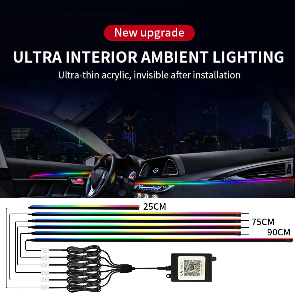 AutoGlow™ Symphony Acrylic-Lite 18-in-1 Ambient Kit