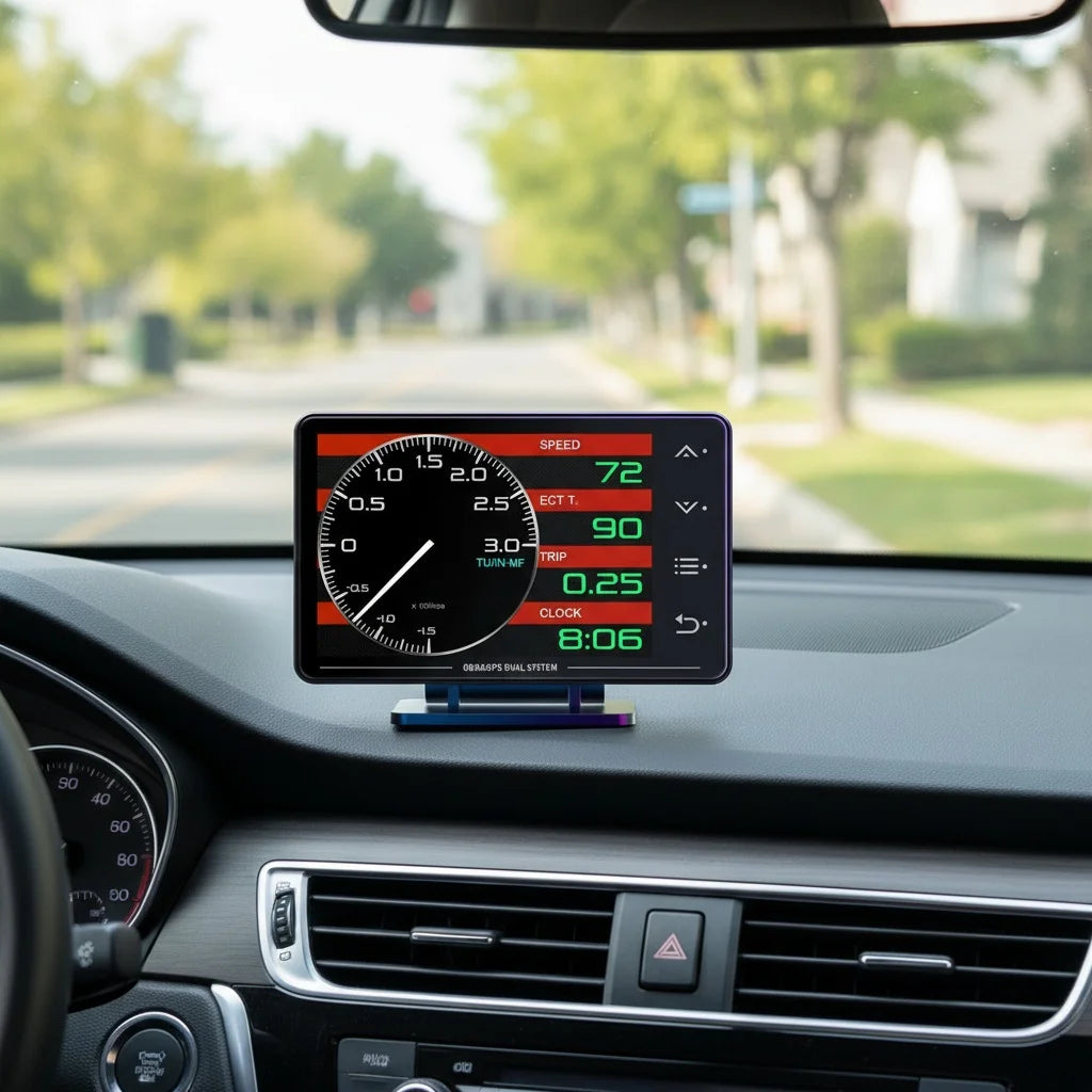 AutoGlow™ XS-Multifunction Digital Dash & HUD Display