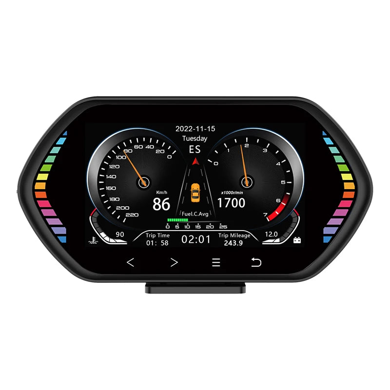 AutoGlow™ Pro-HUD Digital Speedometer & Diagnostics