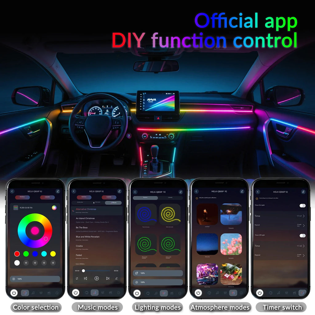 AutoGlow™ Symphony Acrylic-Lite 18-in-1 Ambient Kit