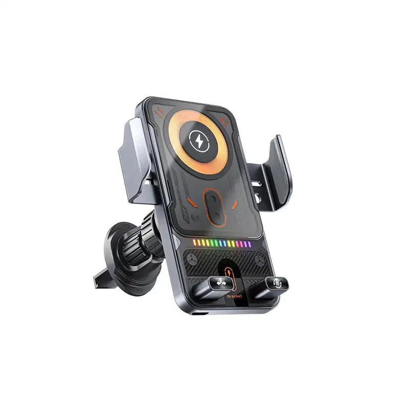 AutoGlow™ Smart-Clamp RGB 15W Wireless Charging Mount