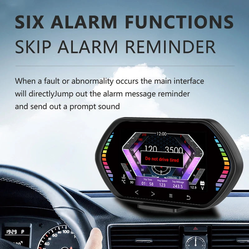 AutoGlow™ Pro-HUD Digital Speedometer & Diagnostics