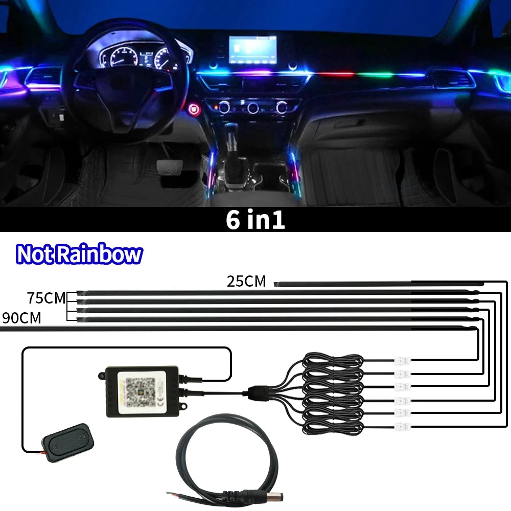 AutoGlow™ Symphony Acrylic-Lite 18-in-1 Ambient Kit