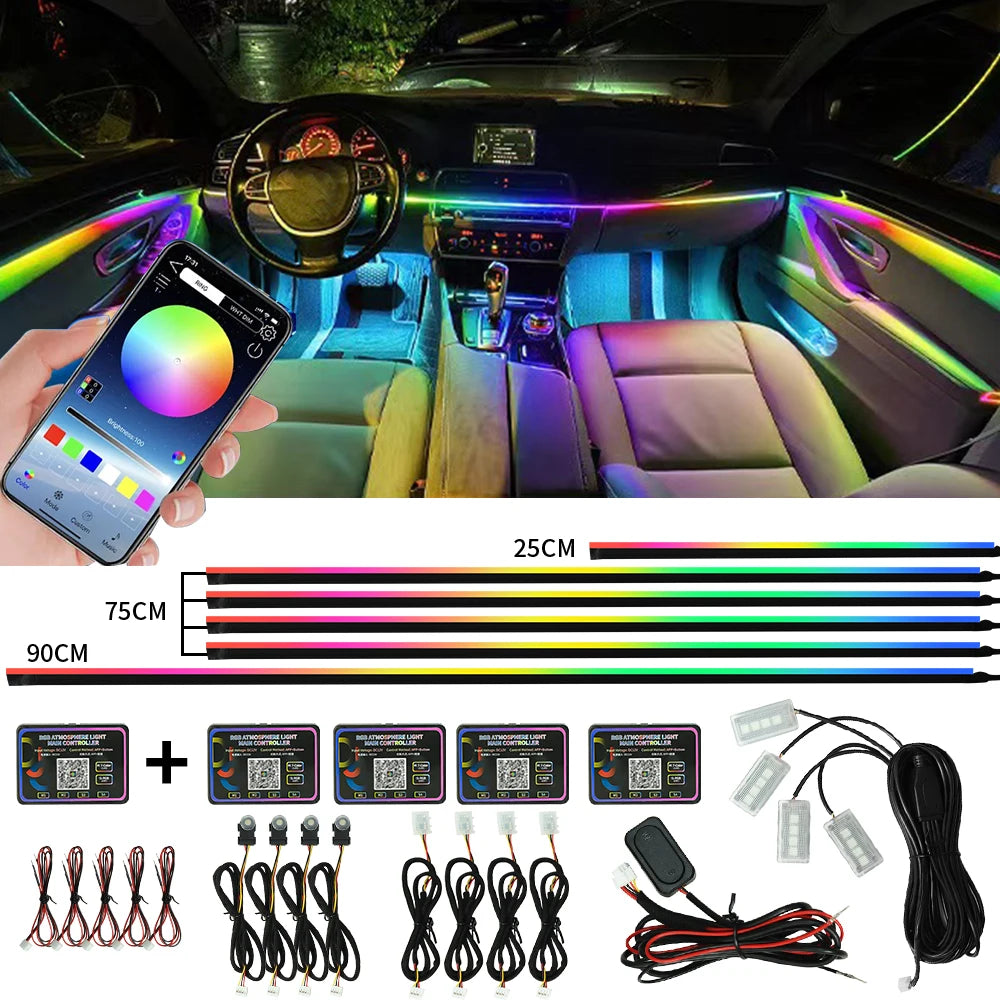 AutoGlow™ Symphony Acrylic-Lite 18-in-1 Ambient Kit