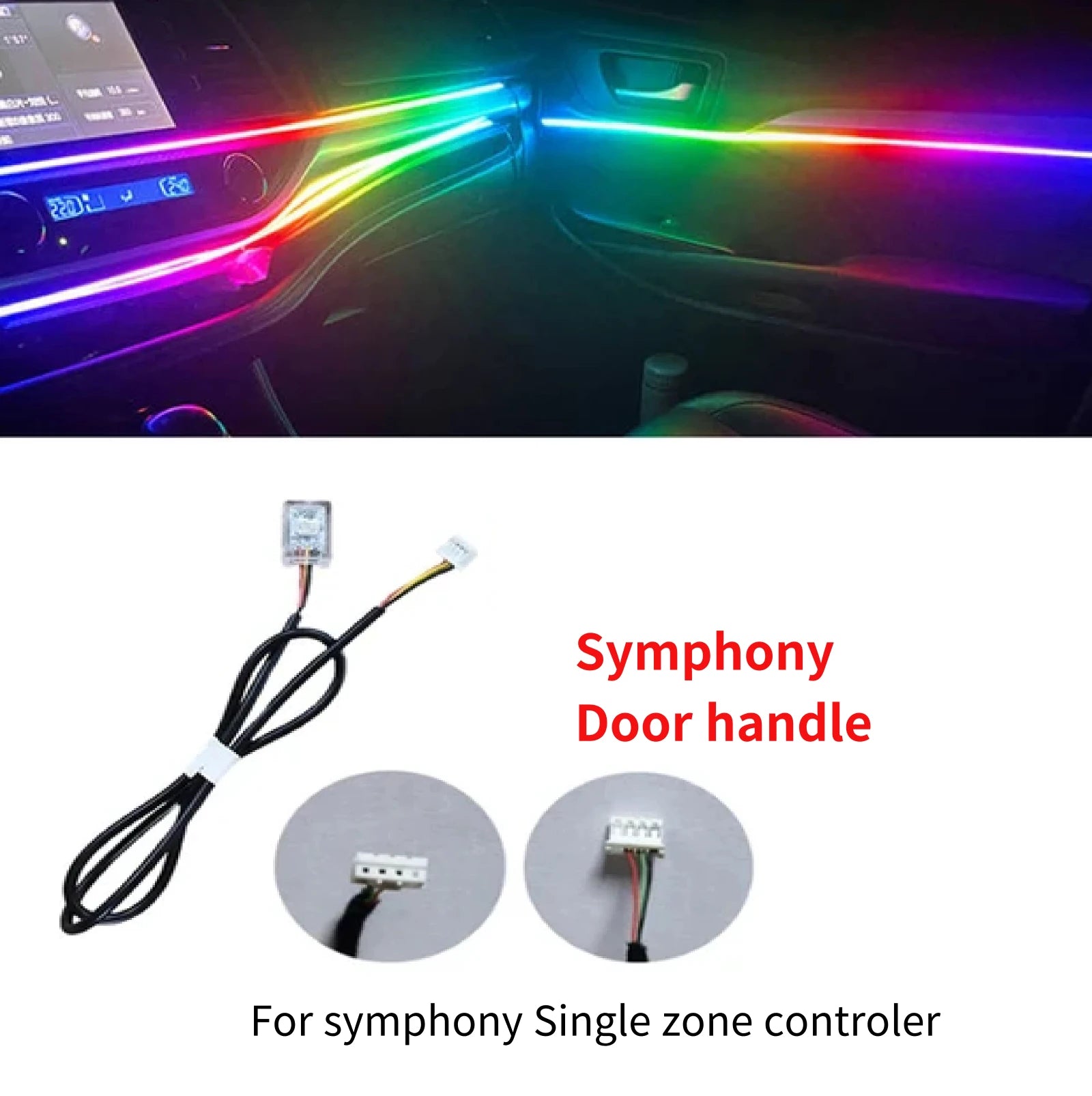 AutoGlow™ Symphony Acrylic Ambient Lighting Kit (18-in-1)