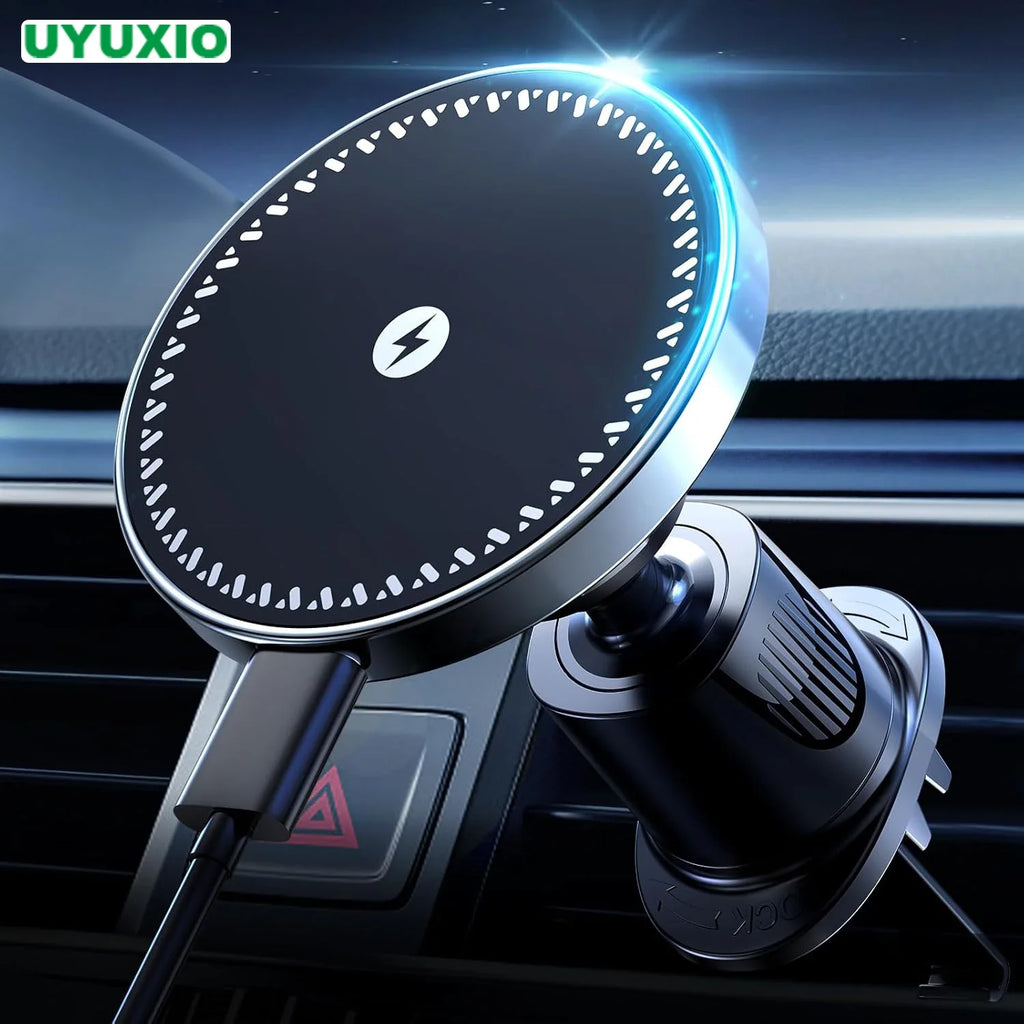 AutoGlow™ Ultra-Hold 15W Magnetic Fast-Charger