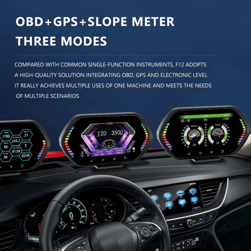 AutoGlow™ Pro-HUD Digital Speedometer & Diagnostics